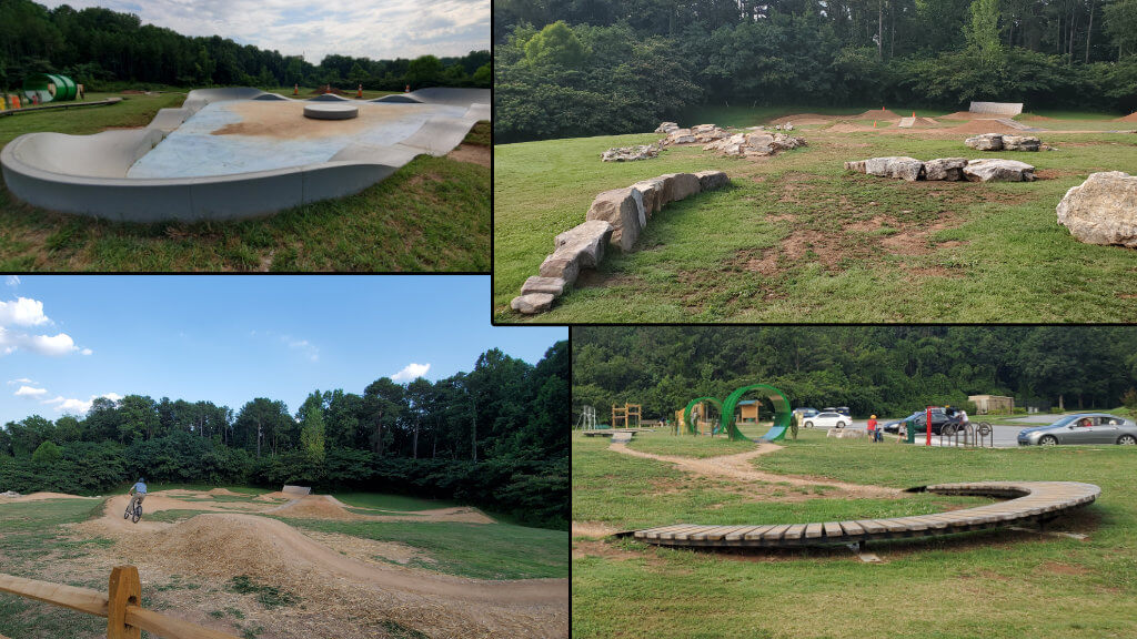 North Cooper Lake Mountain Bike Park PP Skills Area